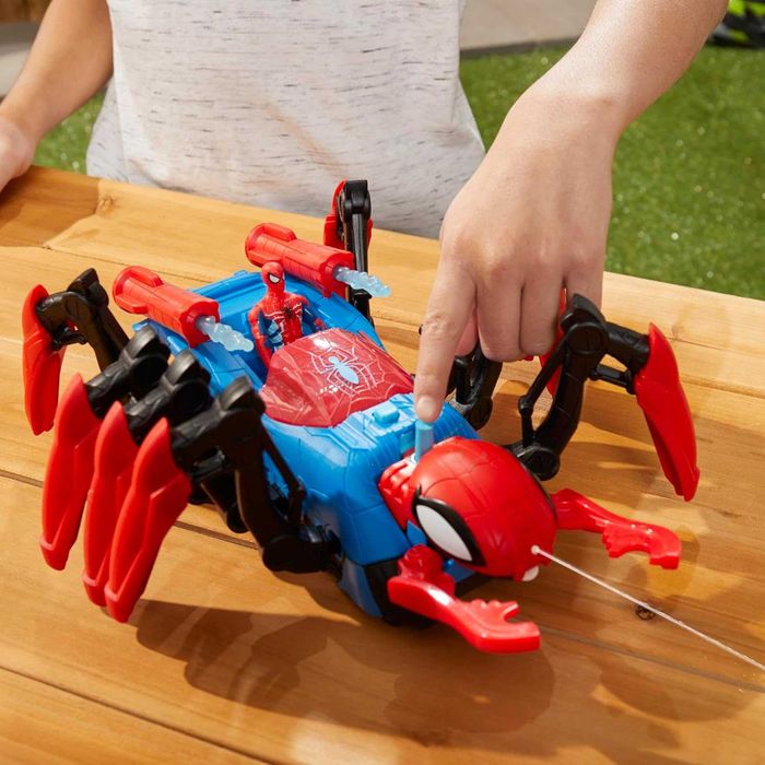 Спайдърмен HASBRO Spider-Man Web Splasher кола паяк с фигурка