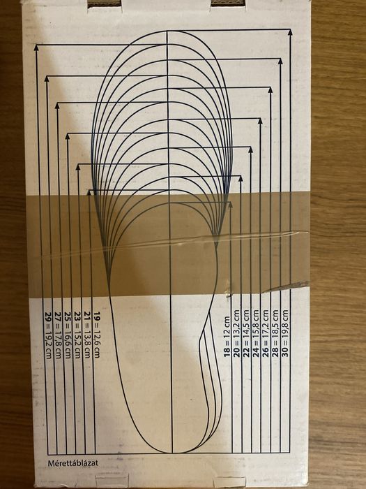 Pantofi balerini bebelusi 20, supinati / cu supinație