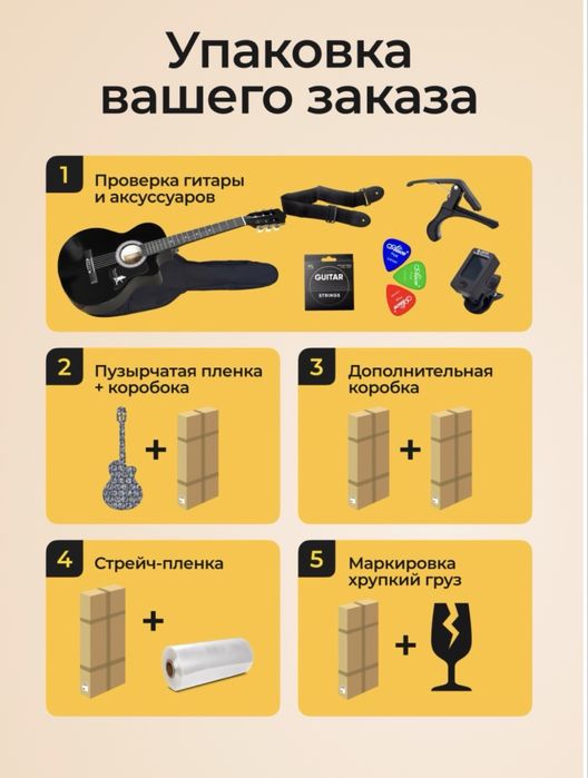 Гитара классическая 25 дюйм