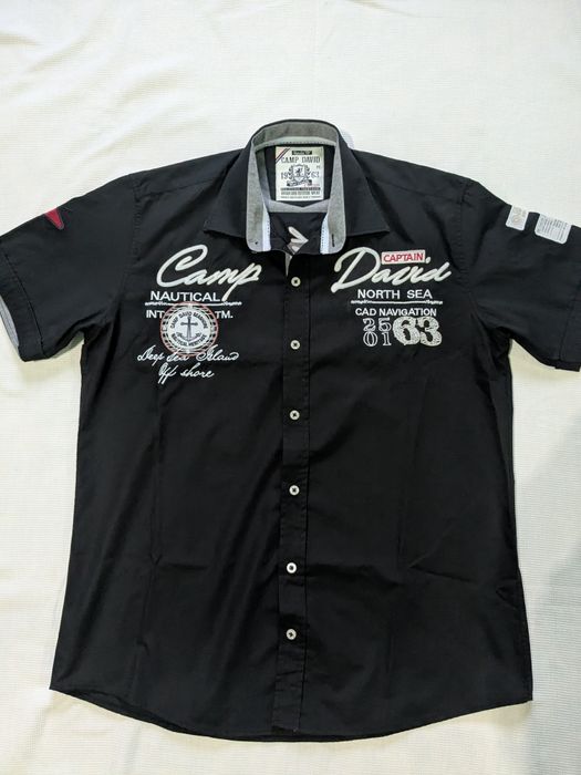 M. Nou. Cămașă Camp David