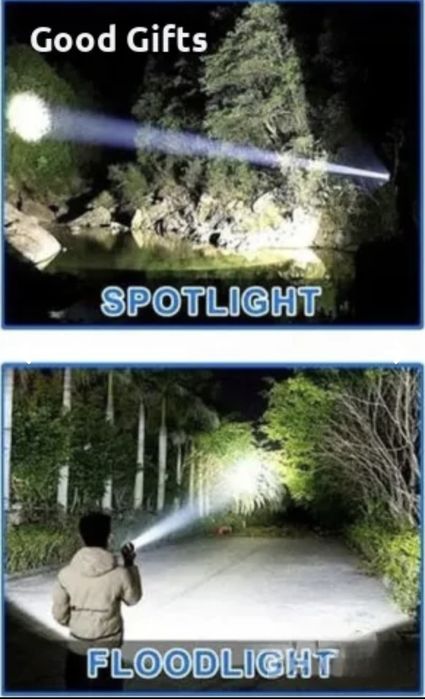 Мощен LED фенер COBA C78 ,2000м