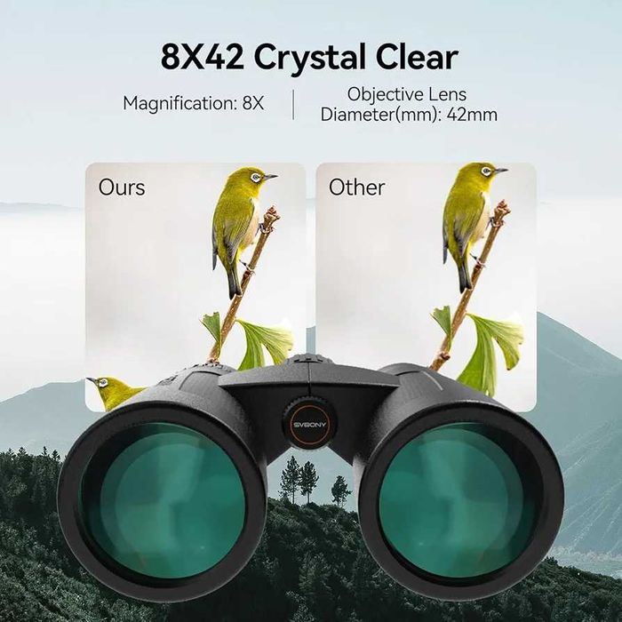 Binoclu 8x42 ED Glass