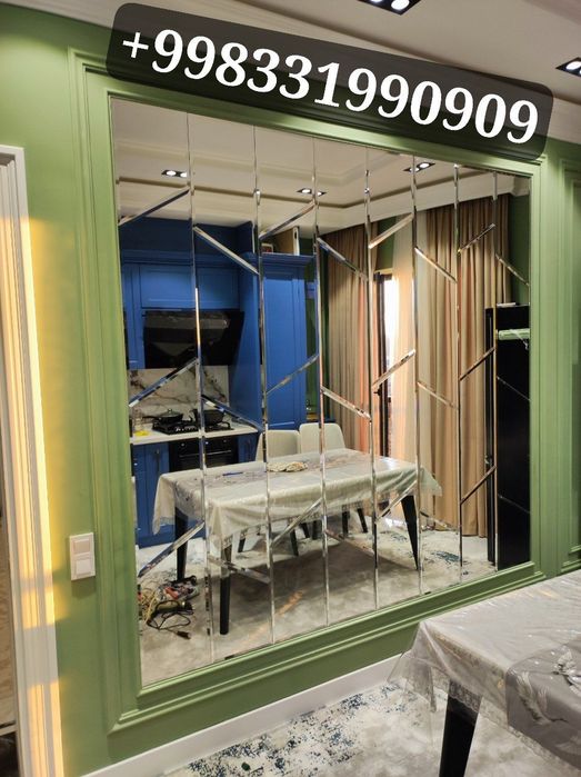 Ромбик Зеркила Rombik Oyna Xizmati.Стекло Зеркало Тош  Ойна