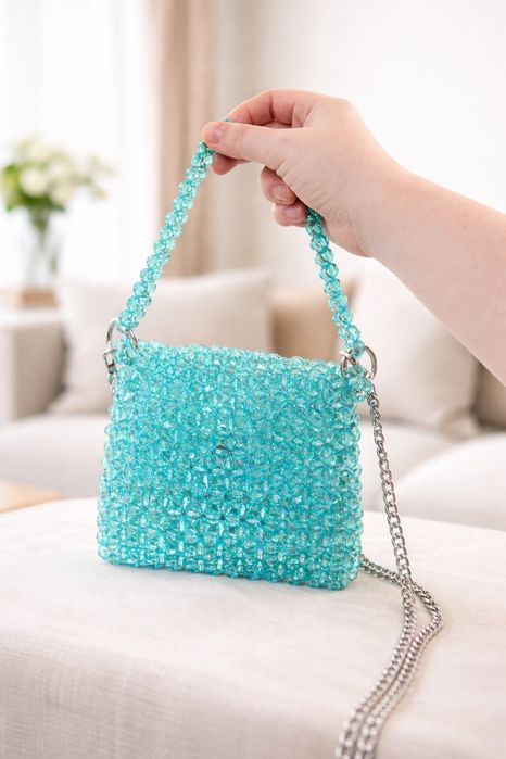 Сумка из бусин ручной работы