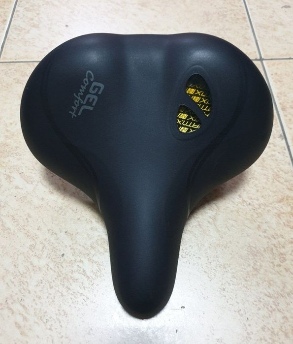 Седло для велосипеда гелевое широкое SELLE ROYAL Comfort