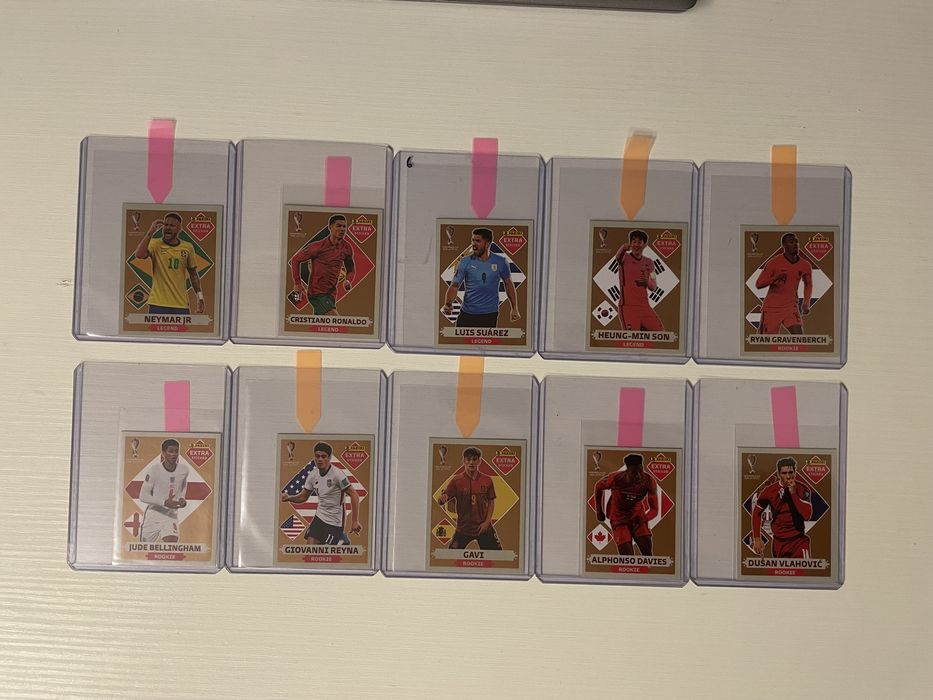 Panini Qatar 2022 extra stickere bronz - set complet
