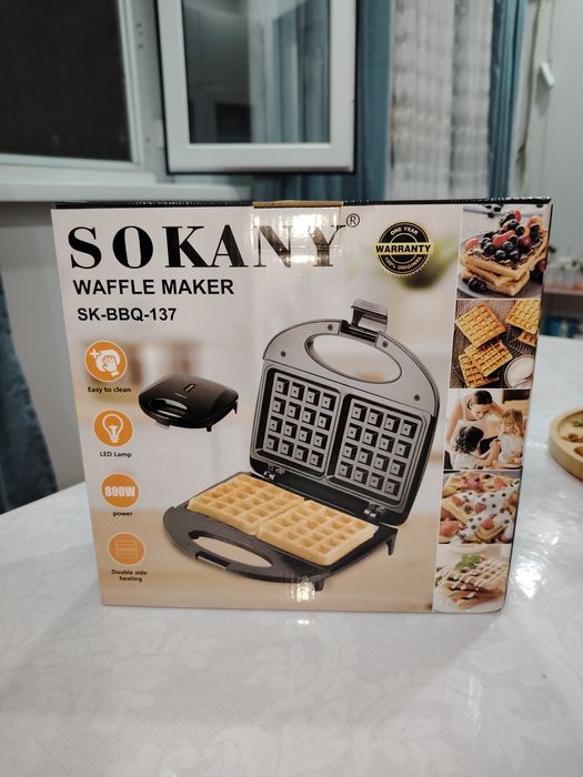 Электровафельница 6000 новая