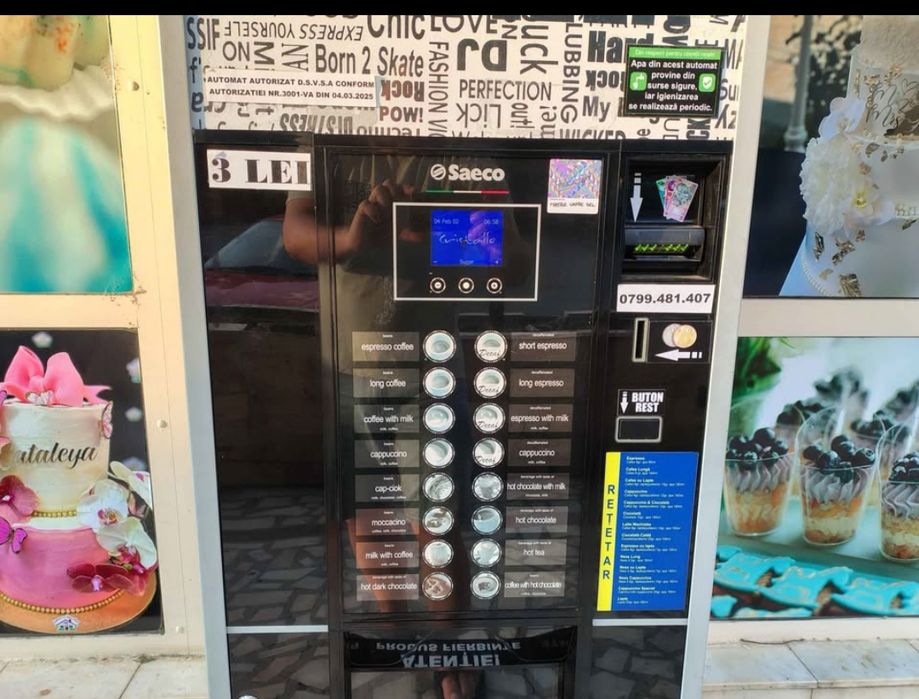 Vând automat de cafea