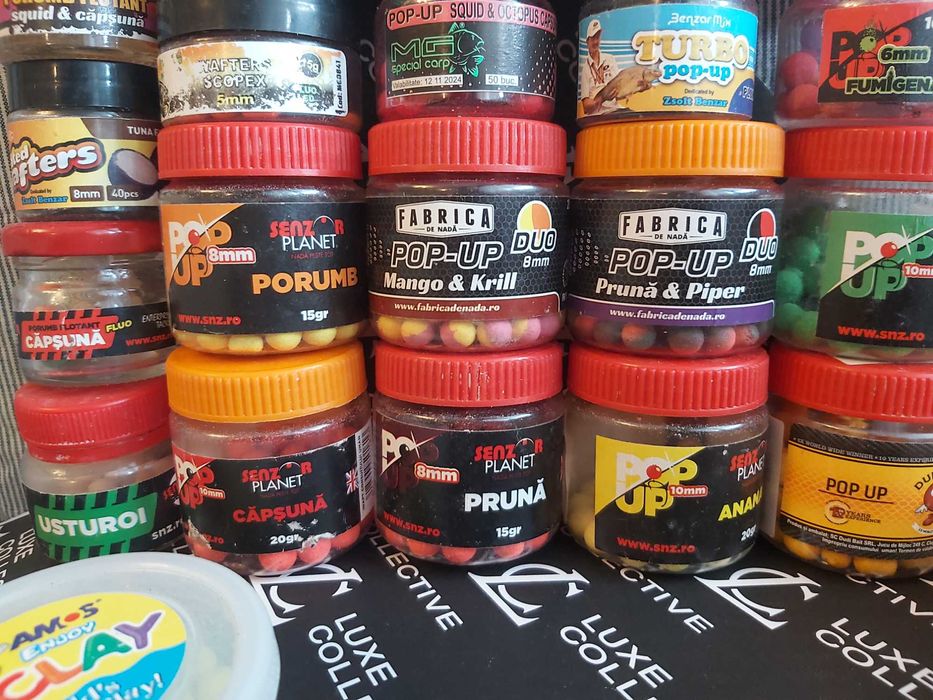 O cutie plina nade si momeli pt pescuit la crap