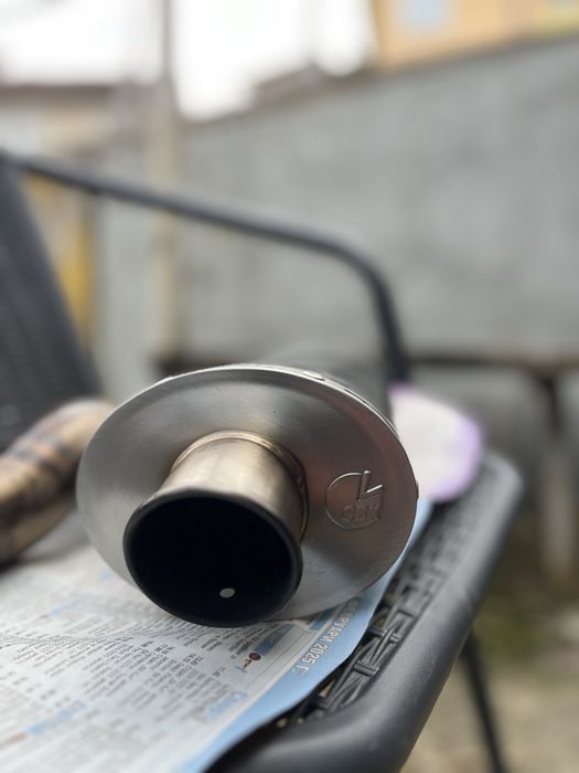 Leo vince SBK slip -on+mid pipe за Kawasaki zx6r 636 Ninja (05-06)