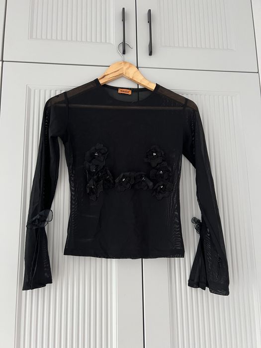Bluza neagra eleganta