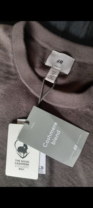 Scotch&Soda, H&M M мъжка блуза пуловер с кашмир