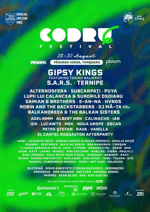 2 bilete codru festival full acces