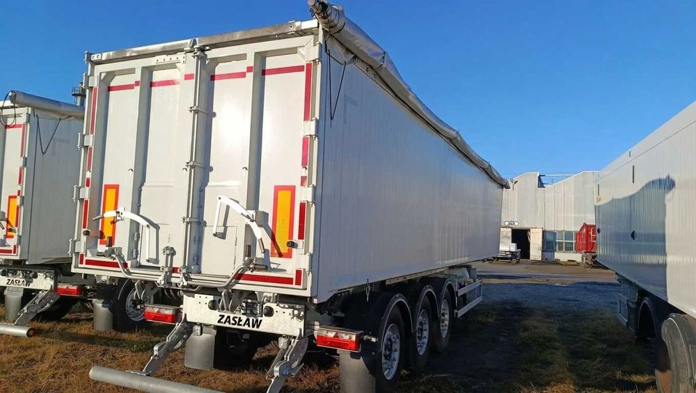 Semiremorci ZASLAW- bena ALUMINIU - 24 m3 - 37 mc - 55 m3 - 61 m3
