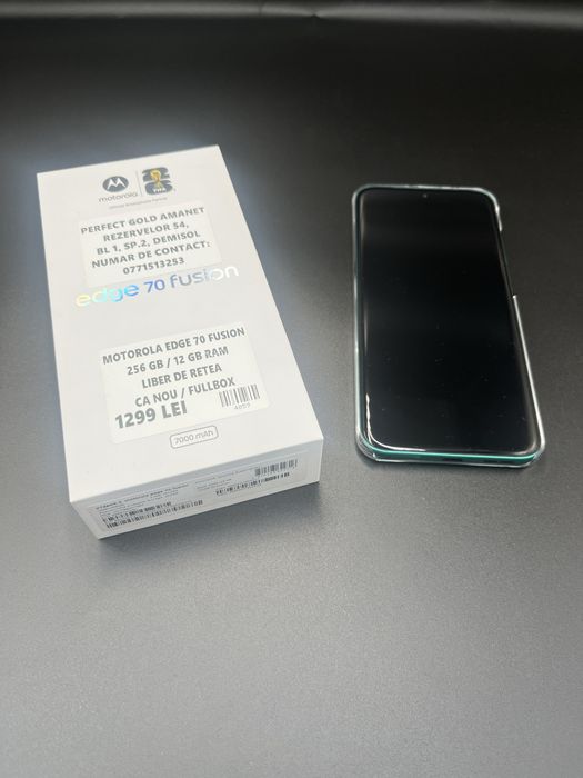 Motorola Edge 70 Fusion 256GB Stocare 12 GB RAM Impecabil Cod 4059