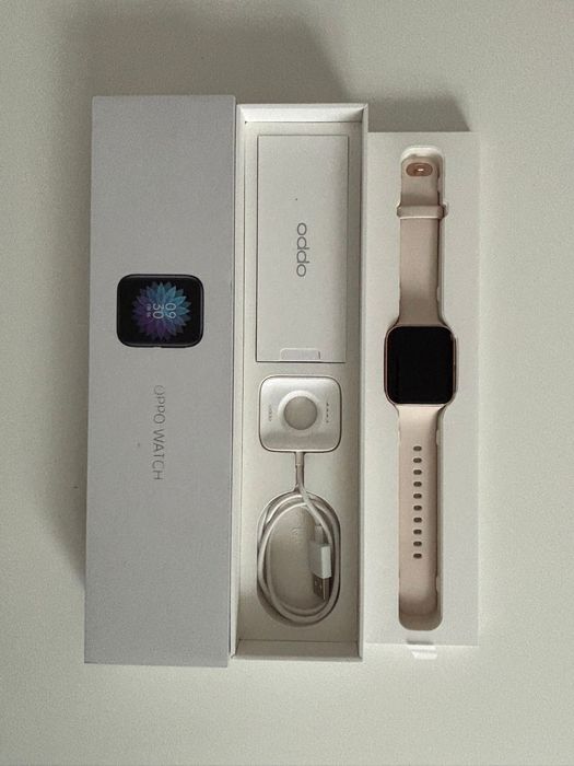 Smartwatch Oppo Watch 46mm GPS – cutie + încărcător