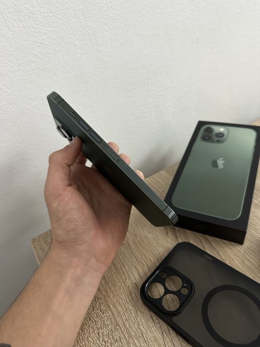 iPhone 13 Pro Max 256GB Green/Verde Fullbox+husa 12 14 s22 s23 ultra