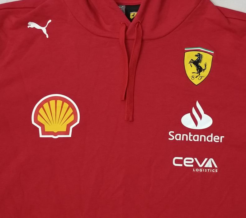 Puma Scuderia Ferrari Sweatshirt оригинално горнище L Пума Ферари