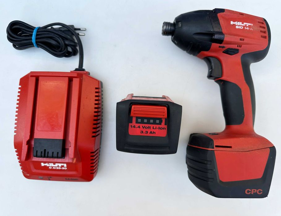 Hilti SiD 14-A - Акумулаторен импакт драйв 2x14.4V 3.3Ah перфектен!
