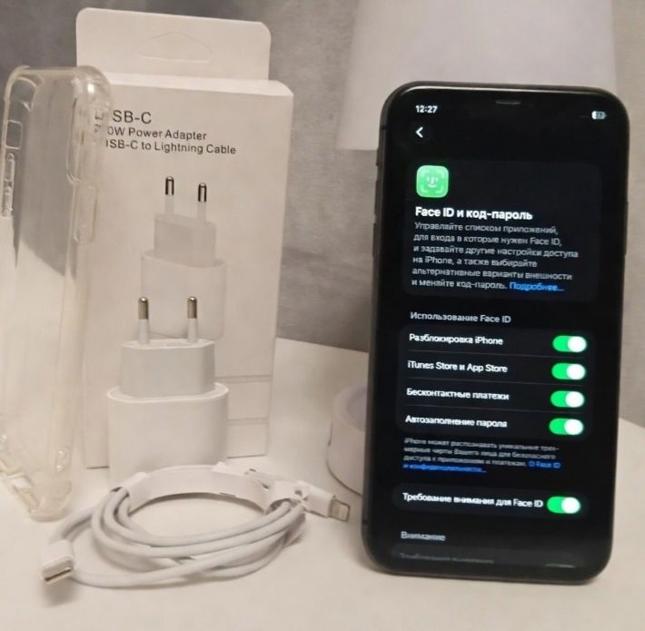 Iphone 11, Акб 75%.