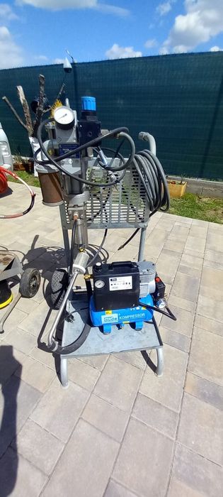 Pompa pneumatica zugrăvit/ pompa airless Wagner