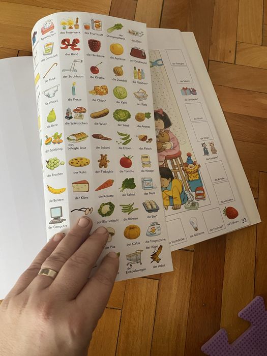 Carte Limba Germana cu stickere