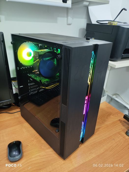 Шустрый игровой компьютер (кейс) DDR4 на i5