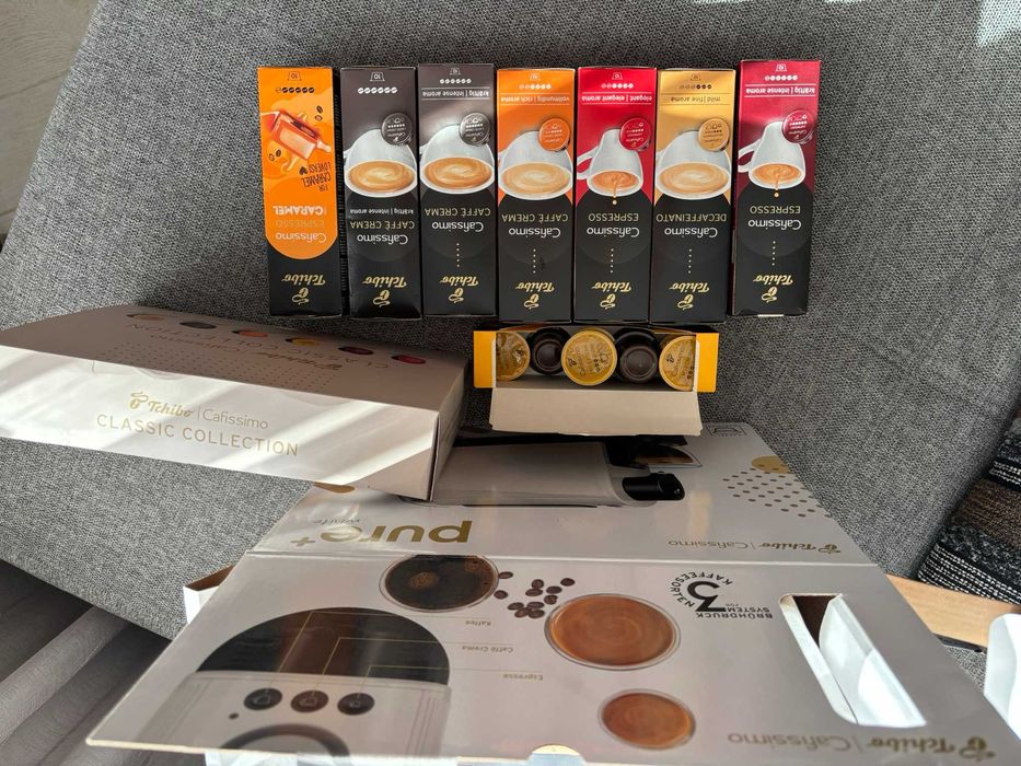 Cafissimo Pure- Бяла с подарък капсули.