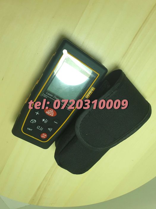 Telemetru  Ruleta Laser 40m precizie2mm Lentile Germania