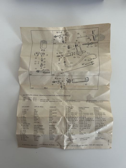 Продавам спринцовка Socorex