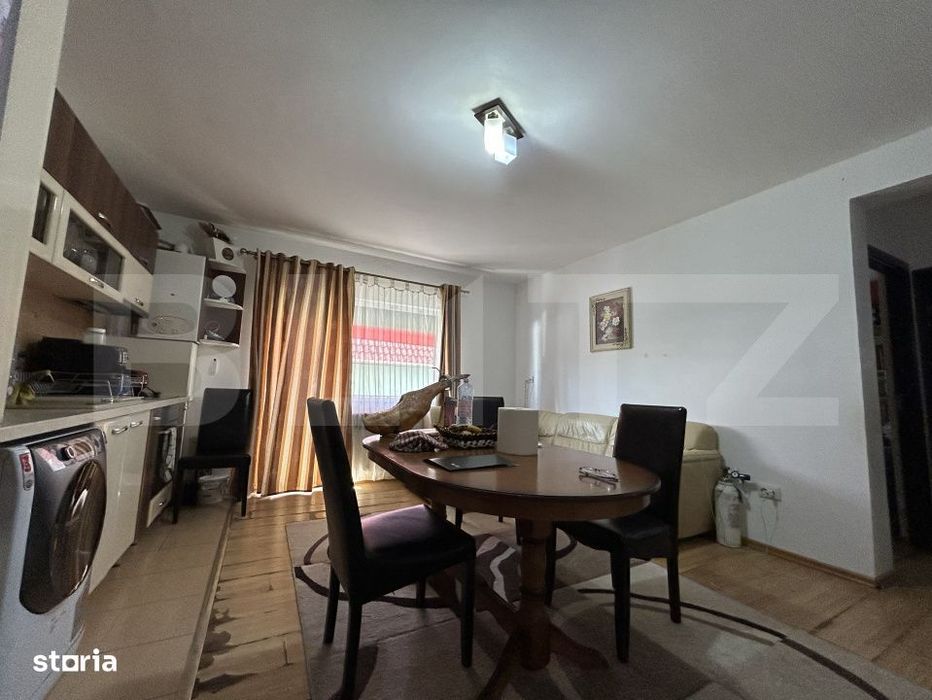 Apartament cu 3 camere de vanzare in Gherla – 57,44 mp, parter, loc