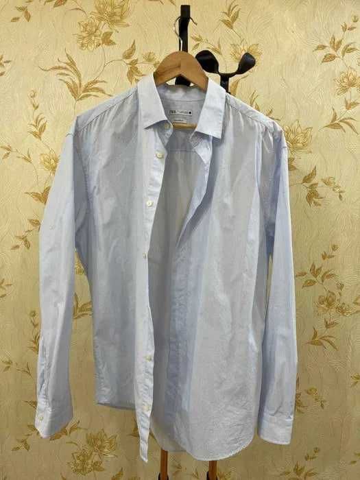 Рубашка ZARA Relaxed Fit (L)