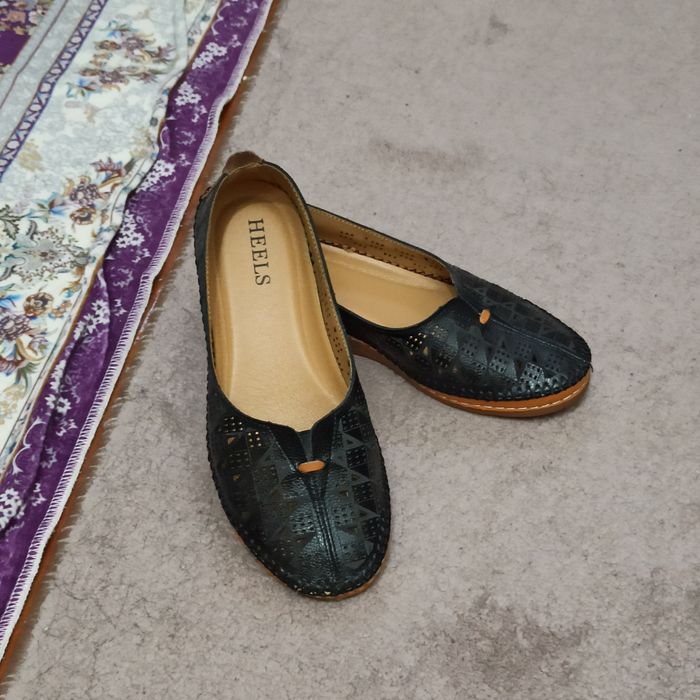 Балетки натуральная кожа