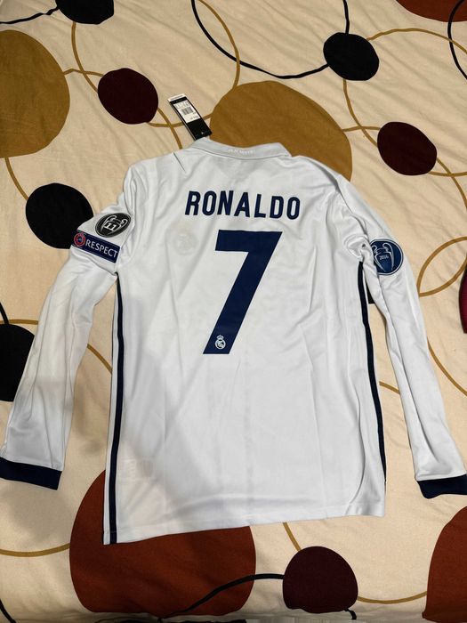 Bluza Ronaldo Real Madrid 2017 home badge uri