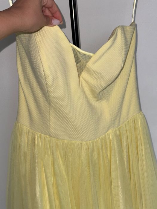 Rochie nunta galbena