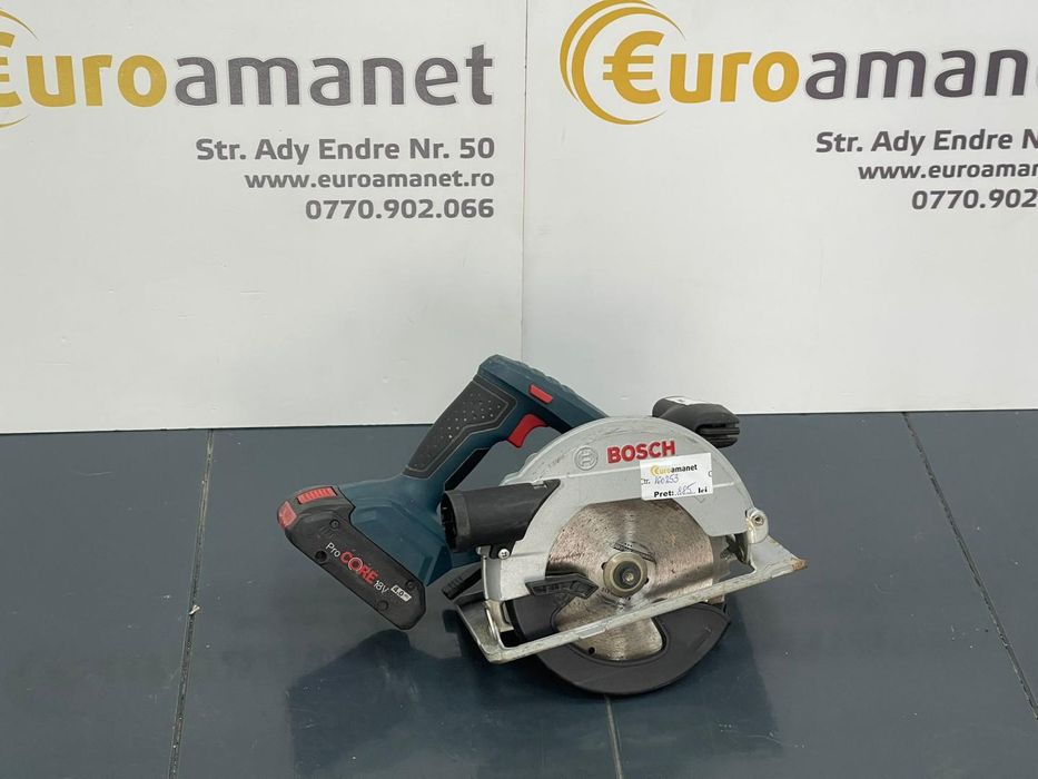 Fierastrau circular manual Bosch GKS 18V-57 -A-