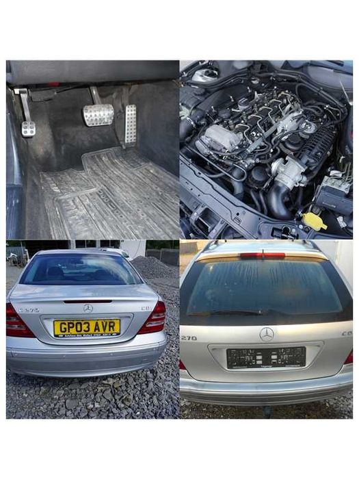 Мерцедес C 220 CDI 143 коня  C 200 CDI 116 коня W203 На Части