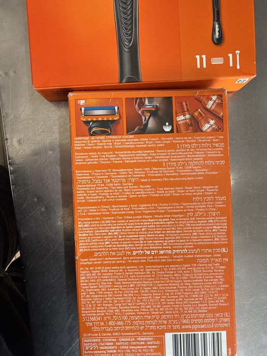 Gillette fusion5 с 11 ножчета