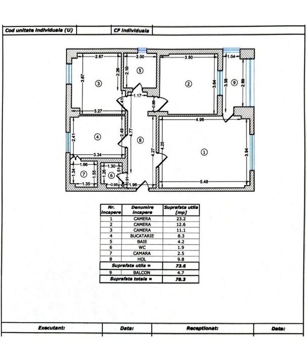 Lujerului Virtutii, bloc 1988, apartament 3 camere decomandat cu 2 bai