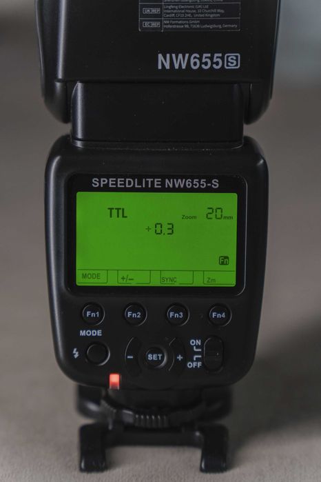 Neewer N655S Speedlight Светкавица за Sony – TTL, HSS, M