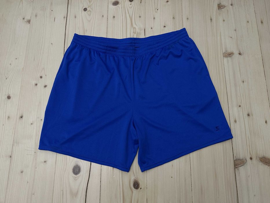 Pantaloni Scurți Starter Athletic Bărbați – Nou Fără Etichetă – Mărimea 2XL Albaștri Mesh Sală