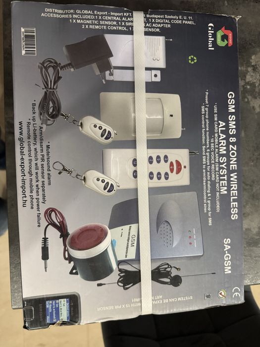 Sistem Alarma wireless Global GSM