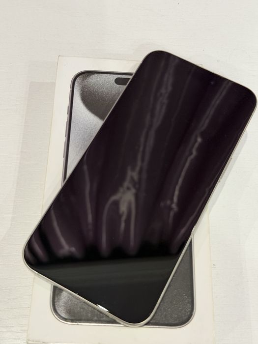 IPhone 15 pro max 256 gb White Titanum