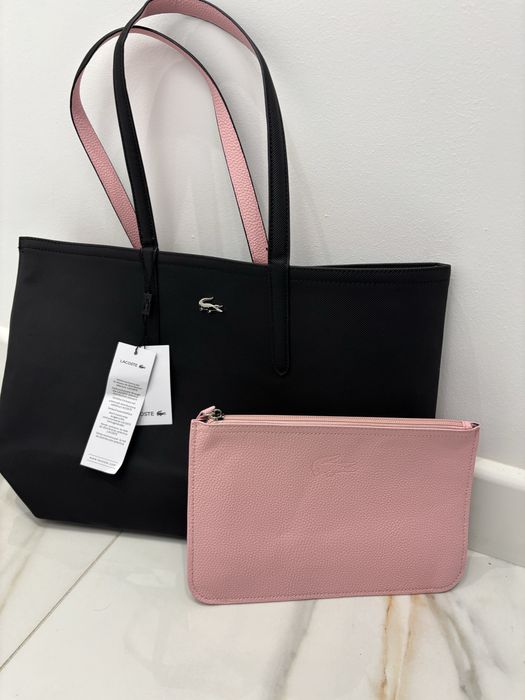 Geanta Lacoste Roz