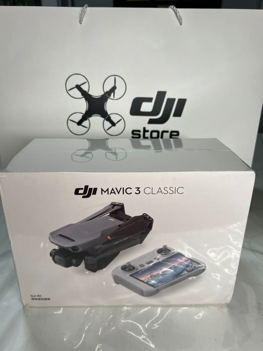 Продаю срочно новый запечатанный дрон DJI Mavic 3 Classic с пультом DJ