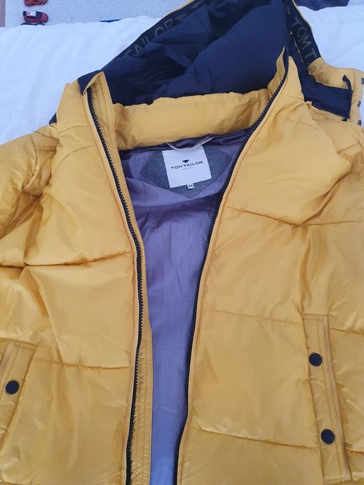 Tom Tailor - Неромокаемо зимно яке, Жълт, XXL