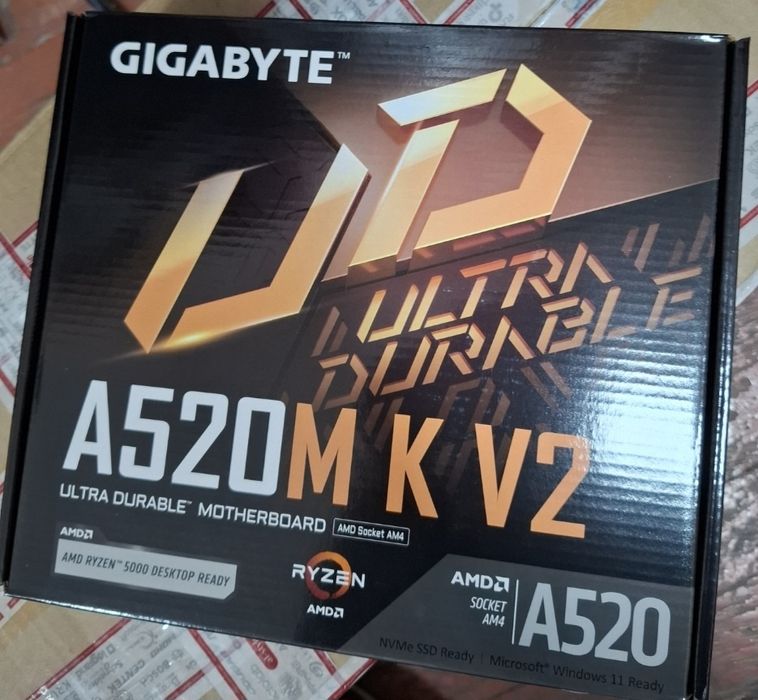 Материнская плата GIGABYTE A520M K V2