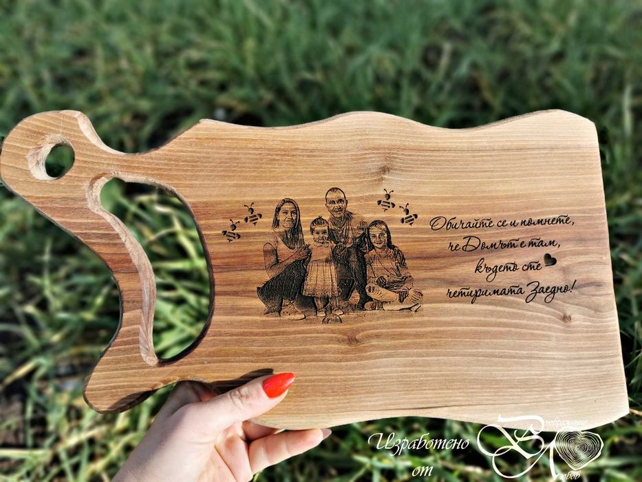 Гравиране на Дъски от Орех