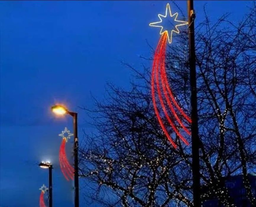 Ornamente luminoase led pentru sărbători