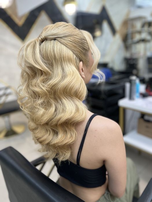 Свадебный сет 35000т , макияж и прическа 14000т